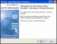 Active Web Reader Customizer screenshot